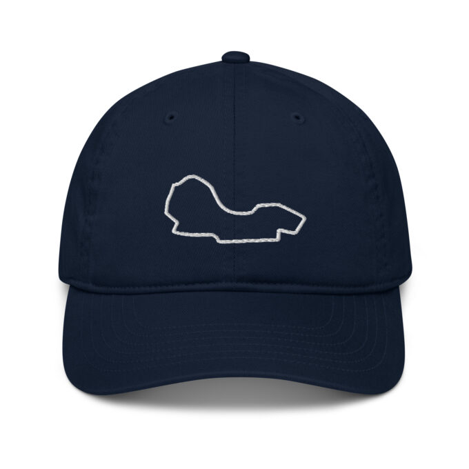 Melbourne Formula 1 race track cap – with race circuit silhouette