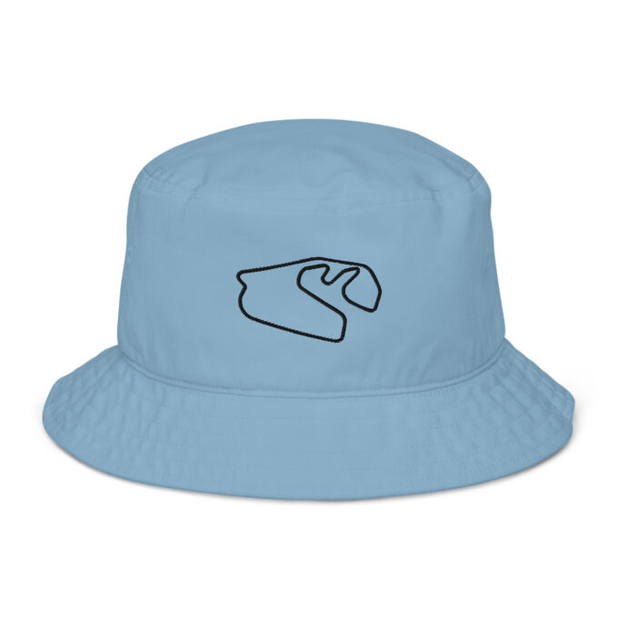 São Paulo Formula 1 race track bucket hat – with race circuit silhouette