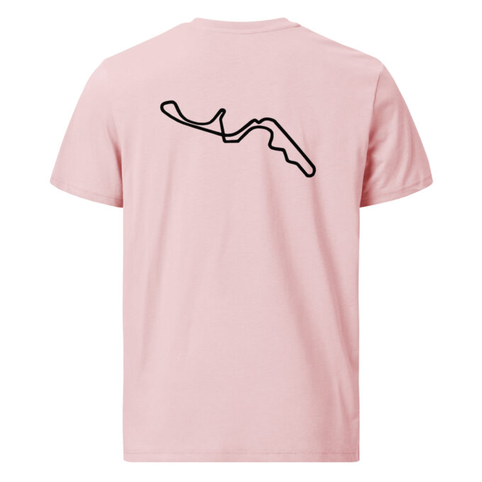 Suzaka Formula 1 race track t-shirt – with race circuit silhouette