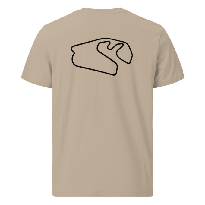 São Paulo Formula 1 race track t-shirt – with race circuit silhouette