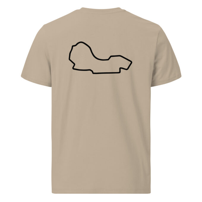 Melbourne Formula 1 race track t-shirt – with race circuit silhouette