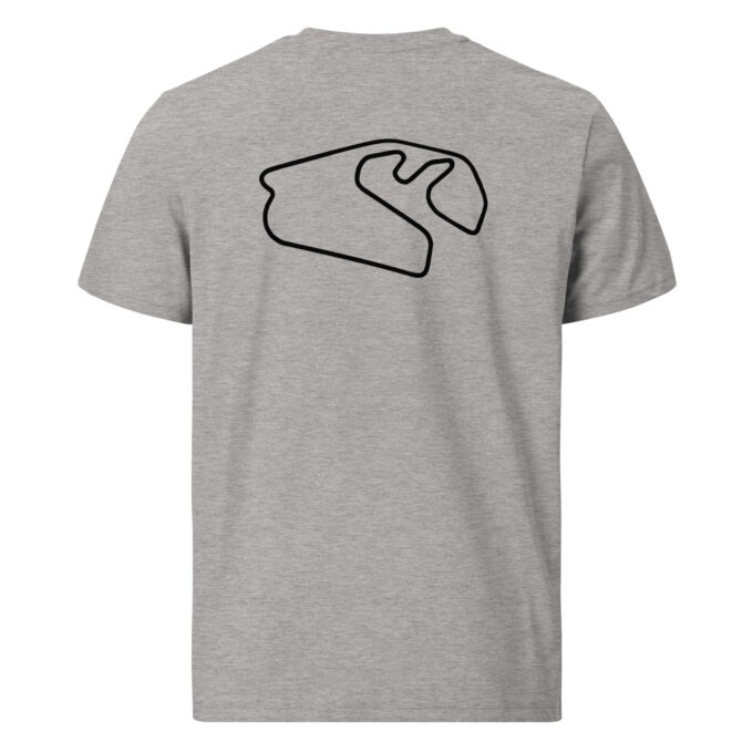 São Paulo Formula 1 race track t-shirt – with race circuit silhouette