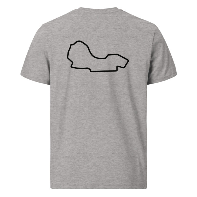 Melbourne Formula 1 race track t-shirt – with race circuit silhouette