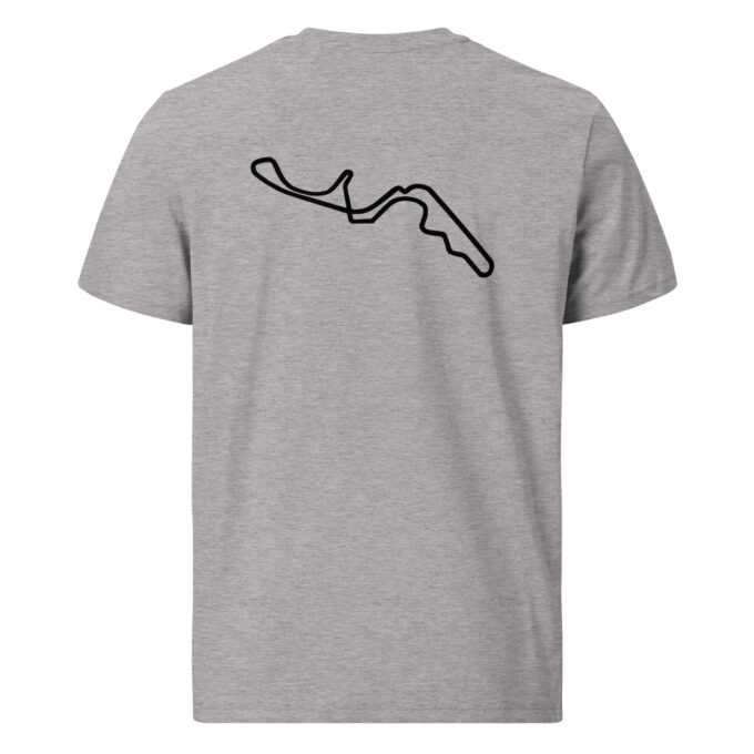 Suzaka Formula 1 race track t-shirt – with race circuit silhouette