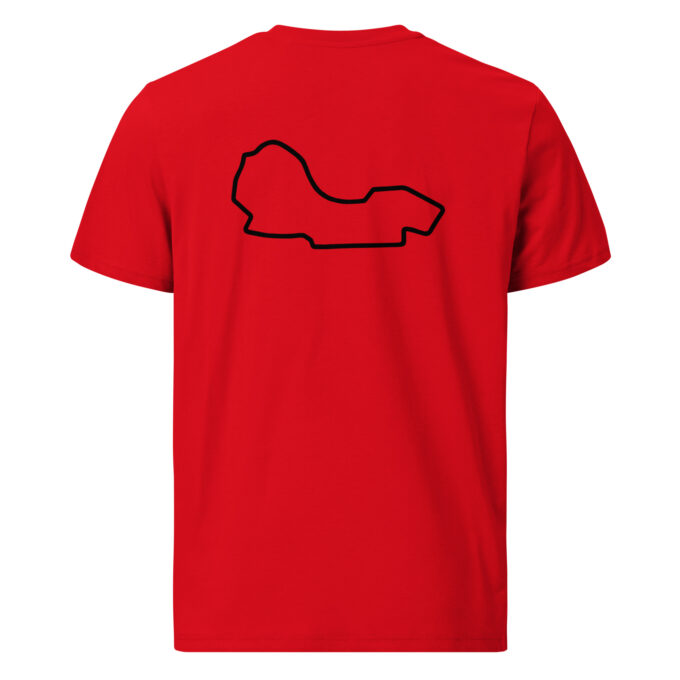 Melbourne Formula 1 race track t-shirt – with race circuit silhouette