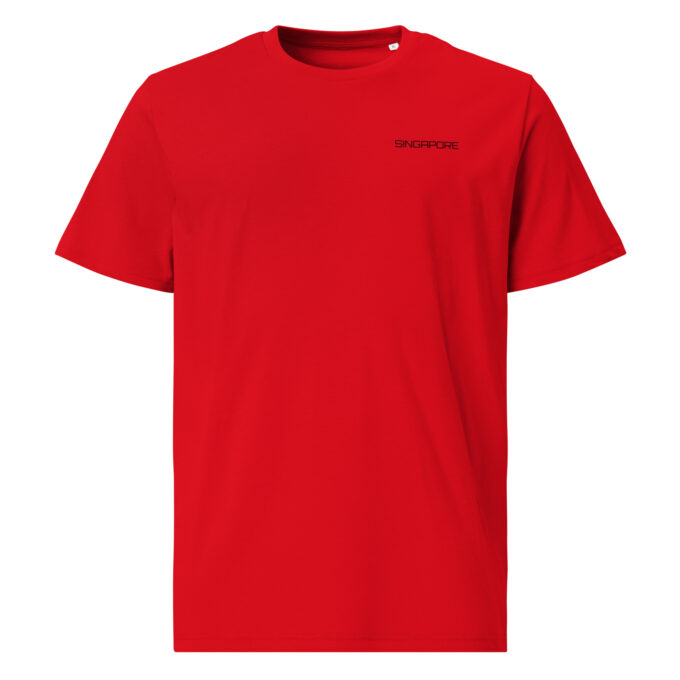 Singapore Formula 1 race track t-shirt – with race circuit silhouette