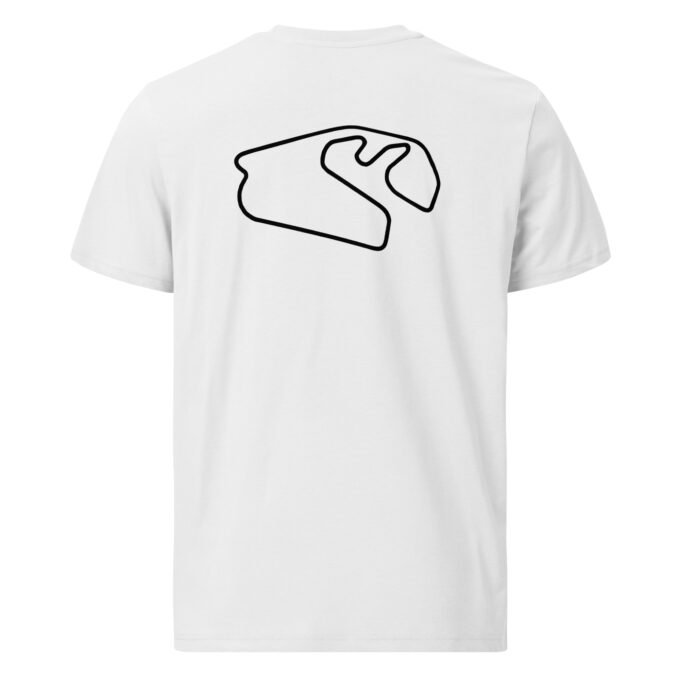 São Paulo Formula 1 race track t-shirt – with race circuit silhouette