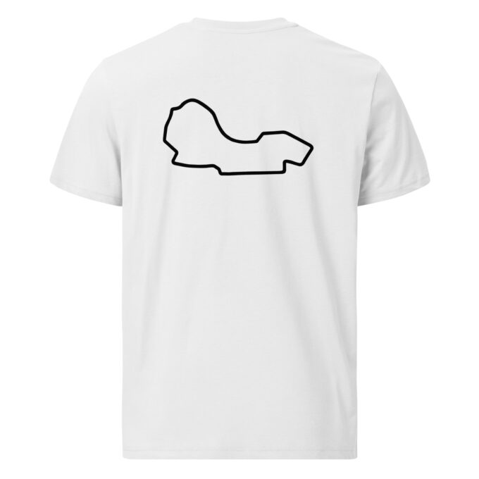 Melbourne Formula 1 race track t-shirt – with race circuit silhouette