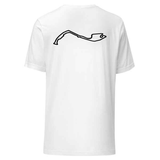 Monaco Formula 1 race track t-shirt – with race circuit silhouette