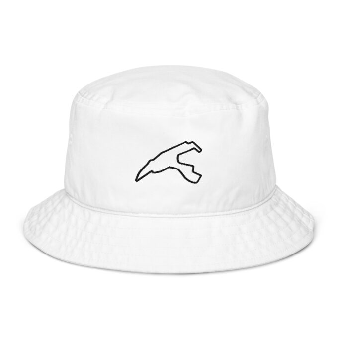 Belgium Formula 1 race track bucket hat – with race circuit silhouette