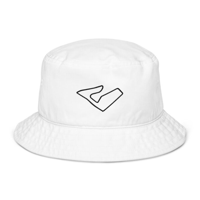 Spielberg Formula 1 race track bucket hat – with race circuit silhouette