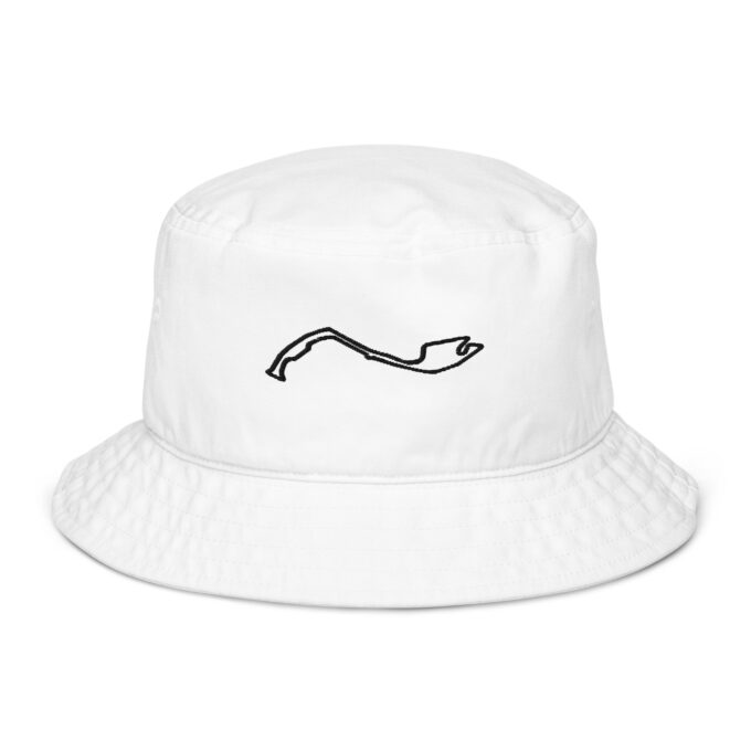 Monaco Formula 1 race track bucket hat – with race circuit silhouette