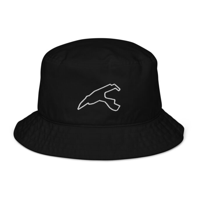 Belgium Formula 1 race track bucket hat – with race circuit silhouette