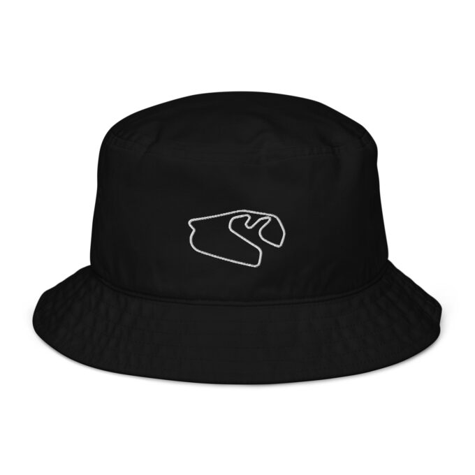 São Paulo Formula 1 race track bucket hat – with race circuit silhouette