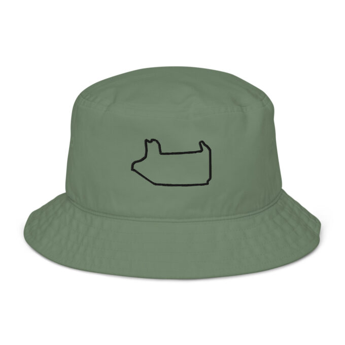 Las Vegas Formula 1 race track bucket hat – with race circuit silhouette