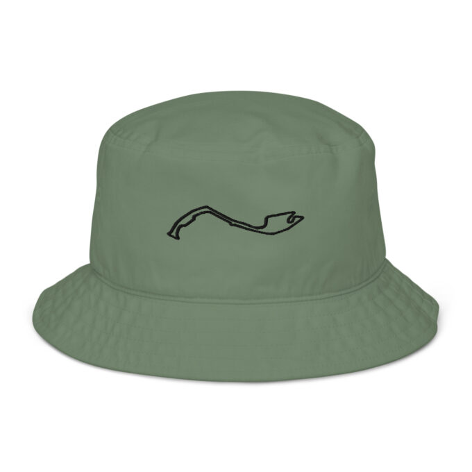 Monaco Formula 1 race track bucket hat – with race circuit silhouette