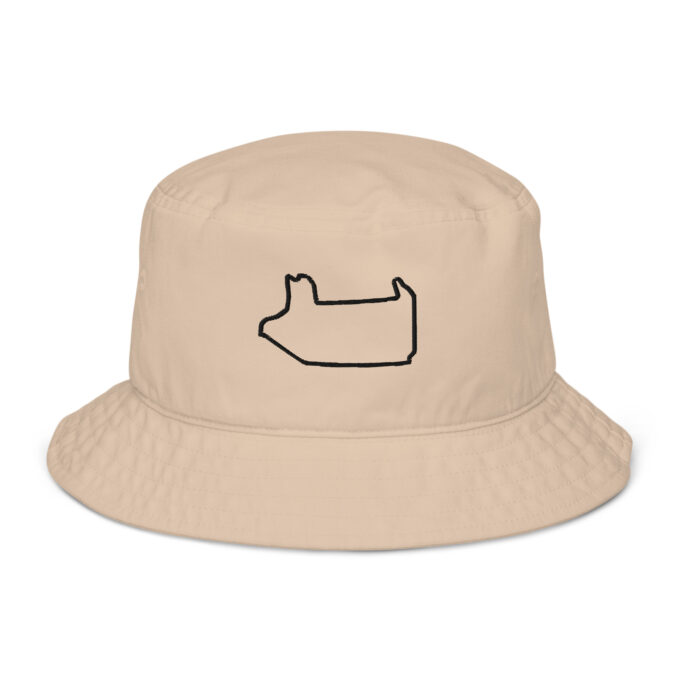 Las Vegas Formula 1 race track bucket hat – with race circuit silhouette