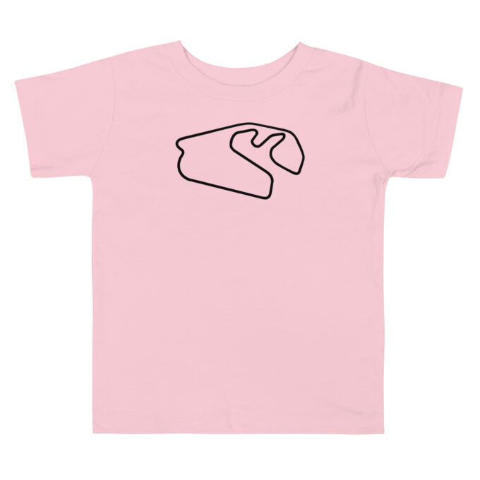 Toddler São Paulo Formula 1 race track t-shirt – with race circuit silhouette