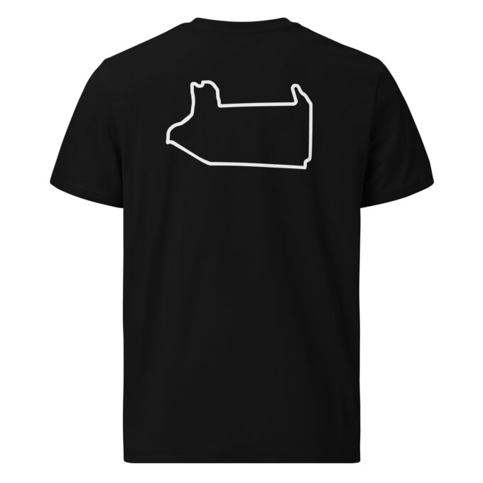 Las Vegas Formula 1 race track t-shirt – with race circuit silhouette