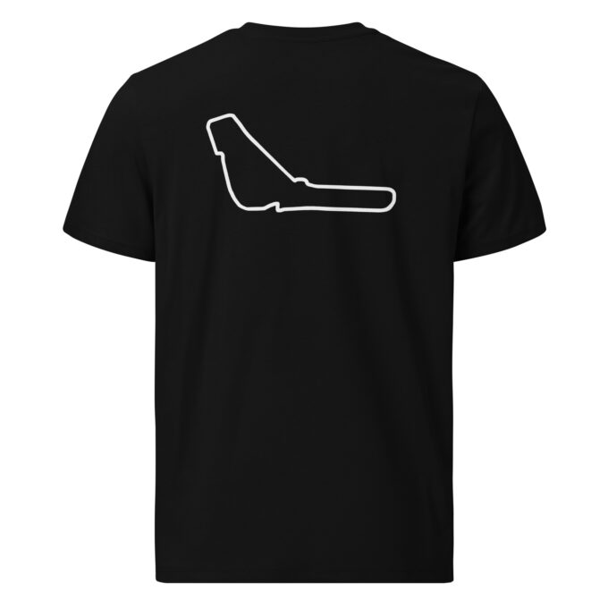 Monza Formula 1 race track t-shirt – with race circuit silhouette