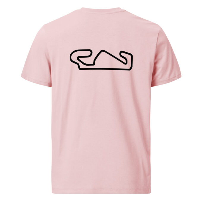 Catalunya Formula 1 race track t-shirt – with race circuit silhouette