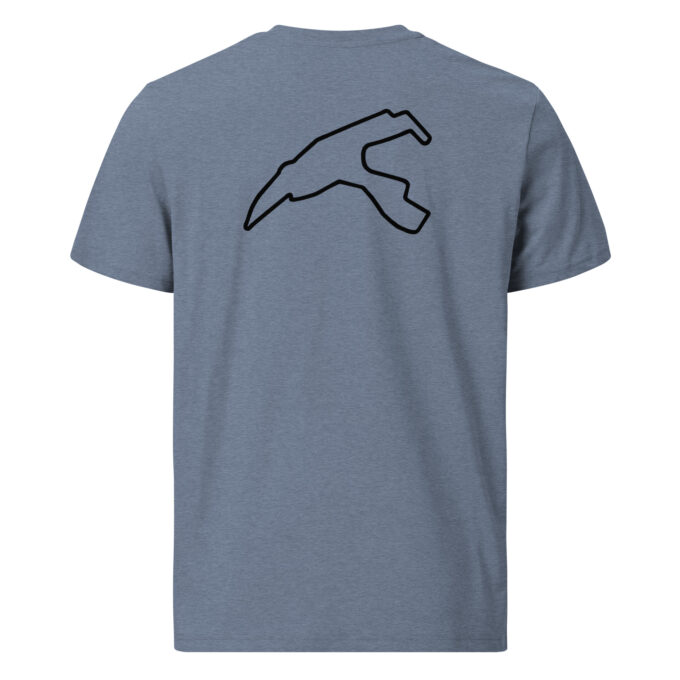 Belgium Formula 1 race track t-shirt – with race circuit silhouette