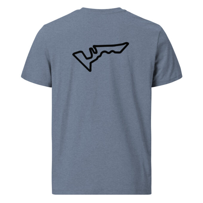 Austin Formula 1 race track t-shirt – with race circuit silhouette