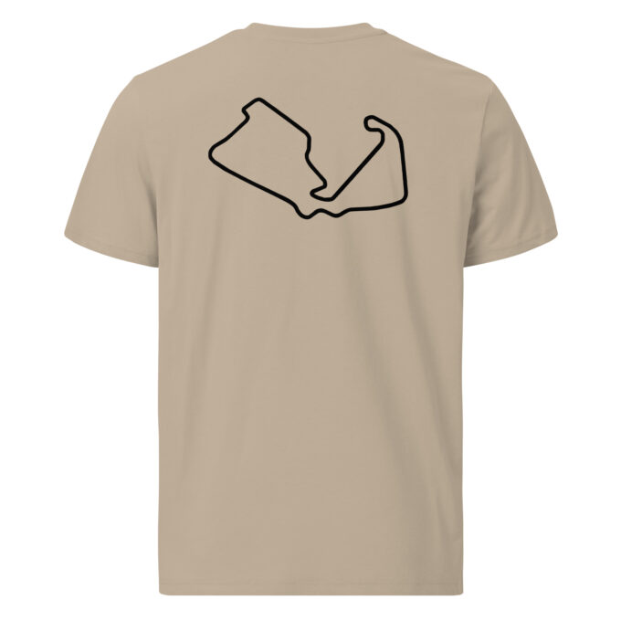 Silverstone Formula 1 race track t-shirt – with race circuit silhouette