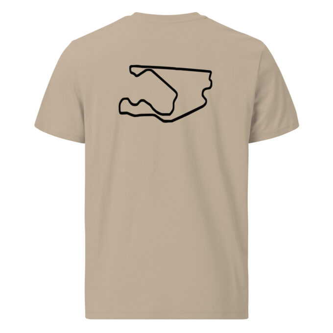 Miami Formula 1 race track t-shirt – with race circuit silhouette