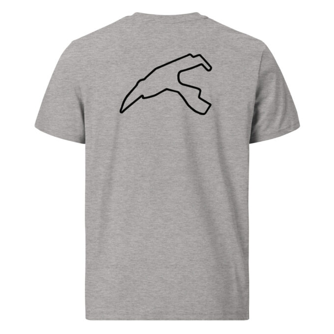 Belgium Formula 1 race track t-shirt – with race circuit silhouette