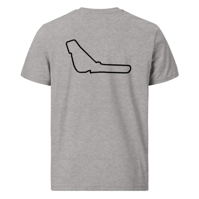 Monza Formula 1 race track t-shirt – with race circuit silhouette