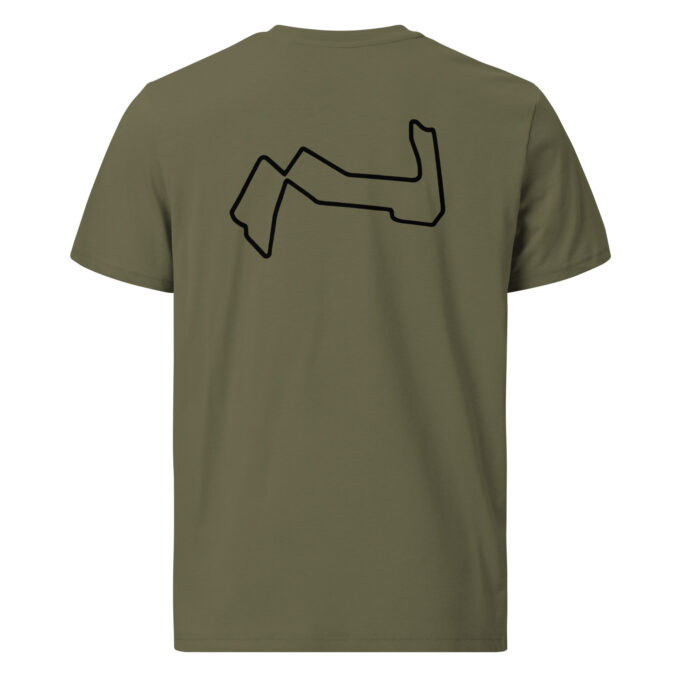 Singapore Formula 1 race track t-shirt – with race circuit silhouette