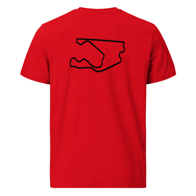 Miami Formula 1 race track t-shirt – with race circuit silhouette