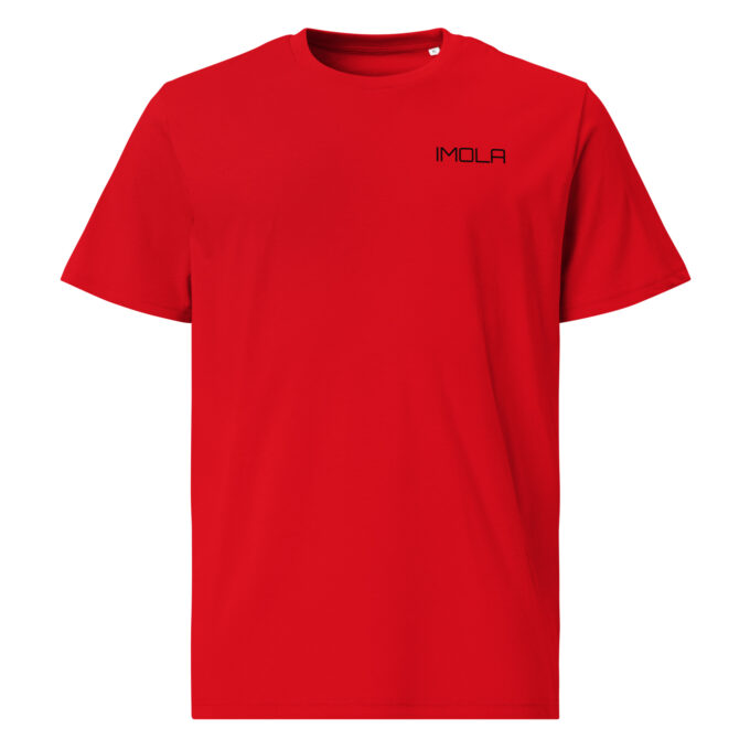 Imola Formula 1 race track t-shirt – with race circuit silhouette