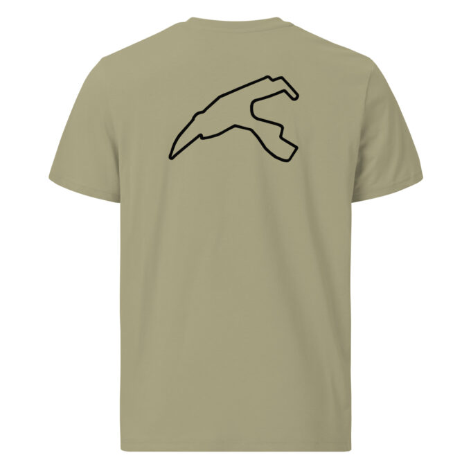 Belgium Formula 1 race track t-shirt – with race circuit silhouette