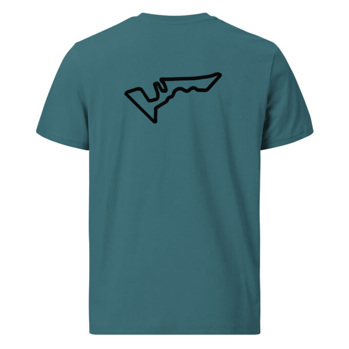 Austin Formula 1 race track t-shirt – with race circuit silhouette