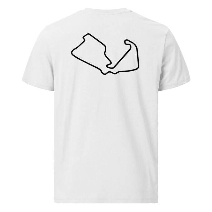 Silverstone Formula 1 race track t-shirt – with race circuit silhouette