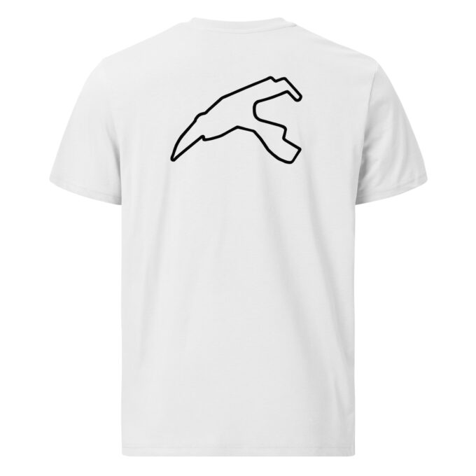 Belgium Formula 1 race track t-shirt – with race circuit silhouette