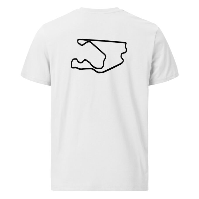 Miami Formula 1 race track t-shirt – with race circuit silhouette