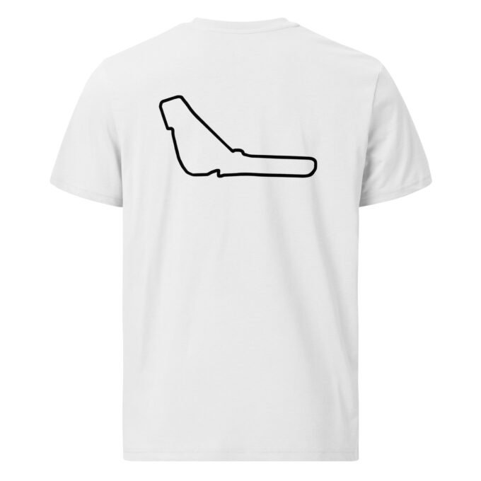 Monza Formula 1 race track t-shirt – with race circuit silhouette