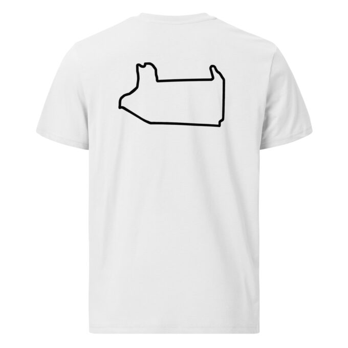 Las Vegas Formula 1 race track t-shirt – with race circuit silhouette