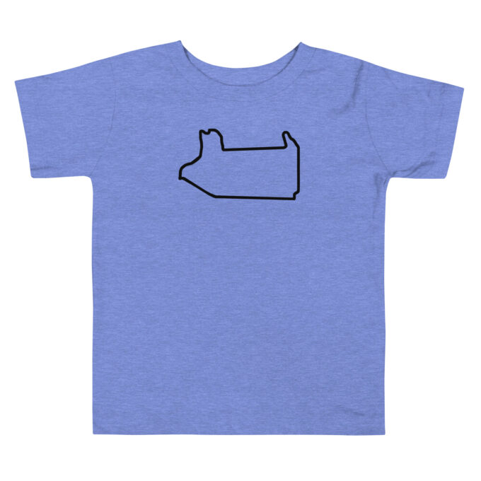 Toddler Las Vegas Formula 1 race track t-shirt