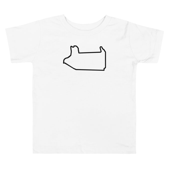 Toddler Las Vegas Formula 1 race track t-shirt