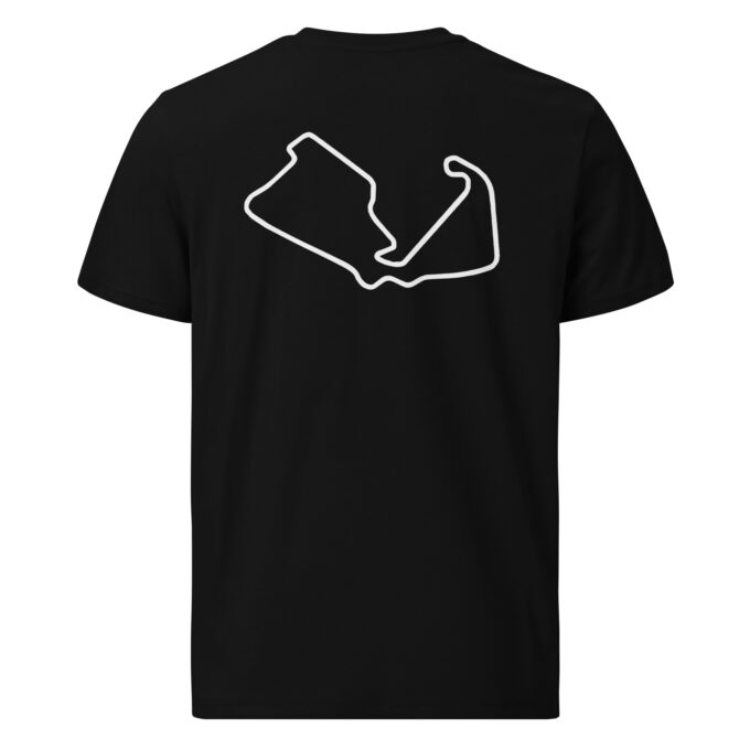 Silverstone Formula 1 race track t-shirt – with race circuit silhouette