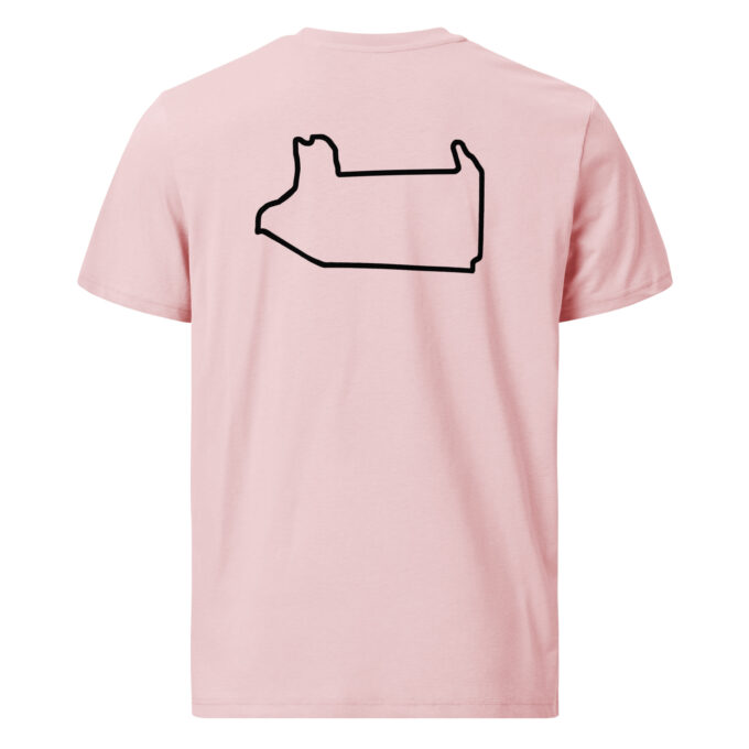 Las Vegas Formula 1 race track t-shirt – with race circuit silhouette