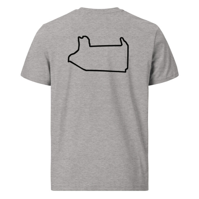 Las Vegas Formula 1 race track t-shirt – with race circuit silhouette