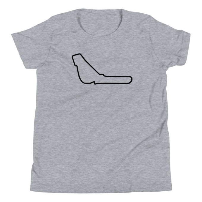 Toddler Austin Formula 1 race track t-shirt – with race circuit silhouette