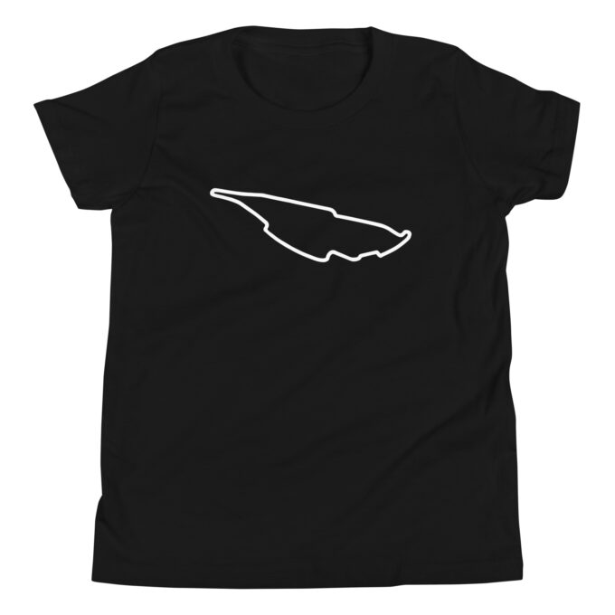 Montreal Formula 1 youth race track t-shirt – with race circuit silhouette