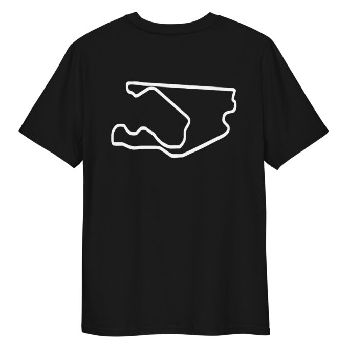 Miami Formula 1 race track t-shirt – with race circuit silhouette