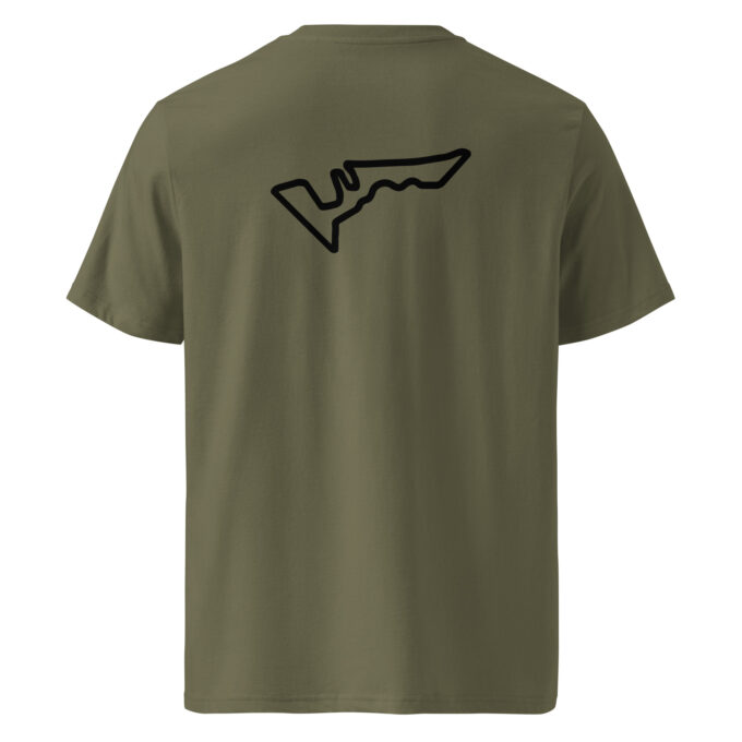 Austin Formula 1 race track t-shirt – with race circuit silhouette